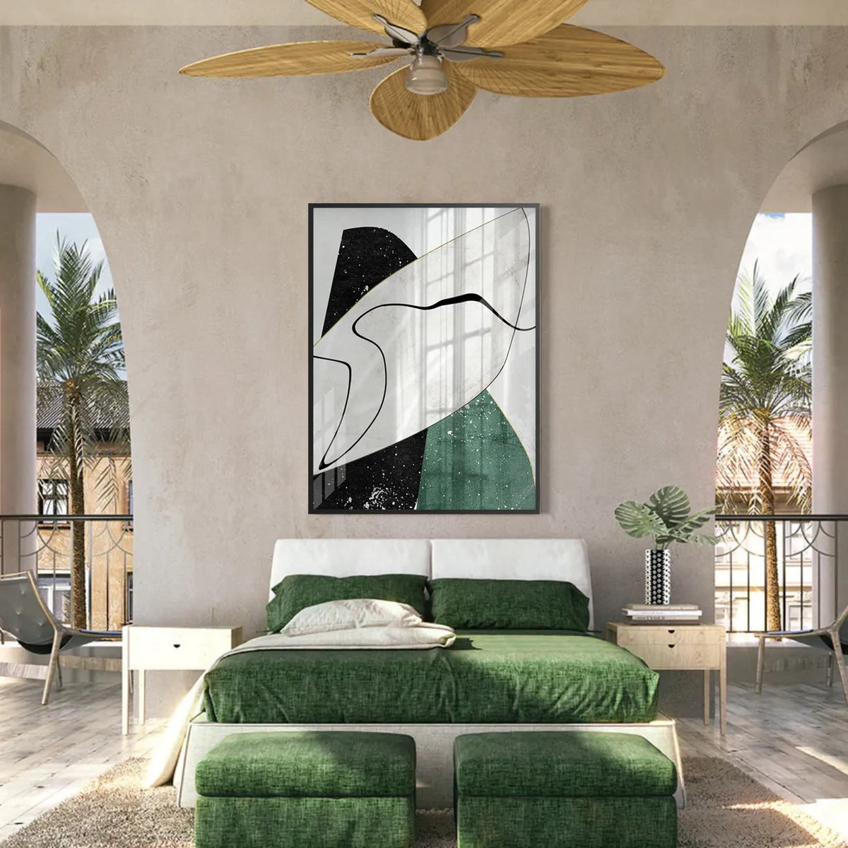 Veiled Geometry - Fine Art - Jasmineart.ae