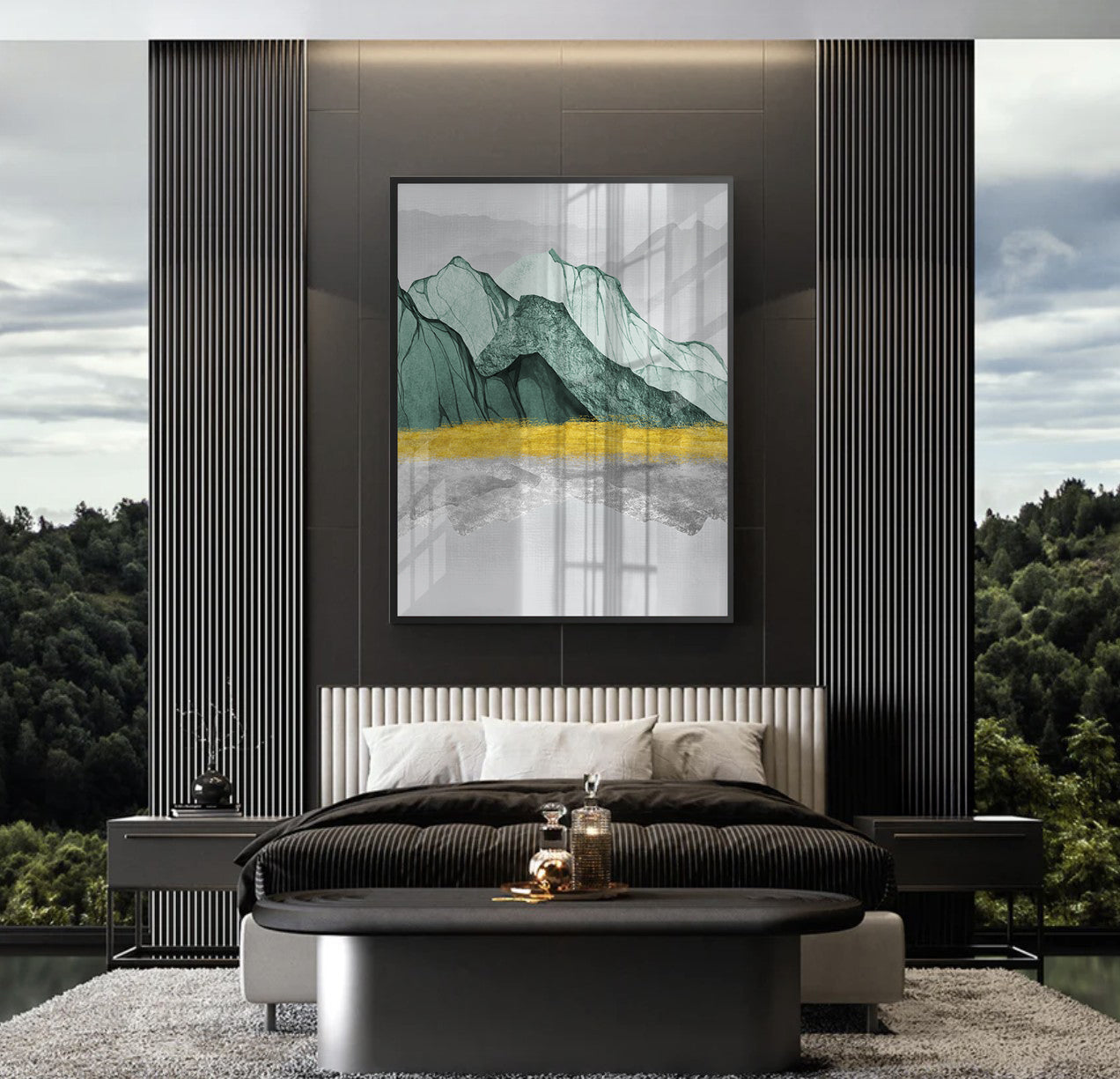 2Emerald Horizons - Fine Art