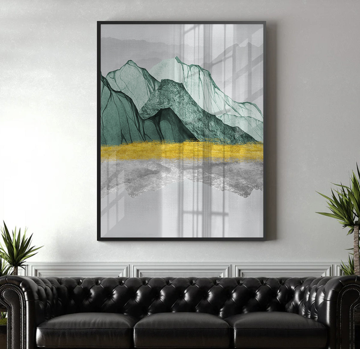 Emerald Horizons - Fine Art - Jasmineart.ae