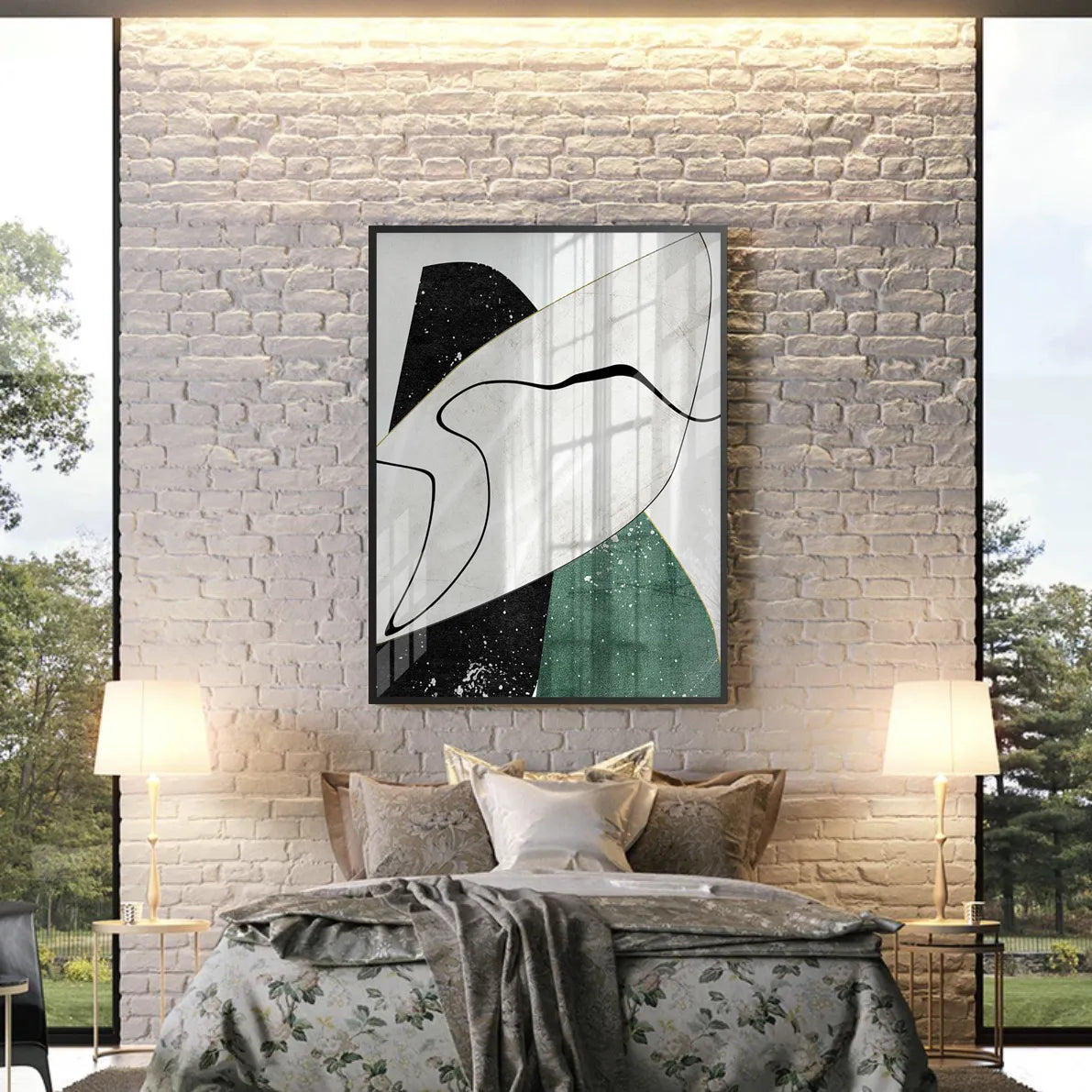2Veiled Geometry - Fine Art