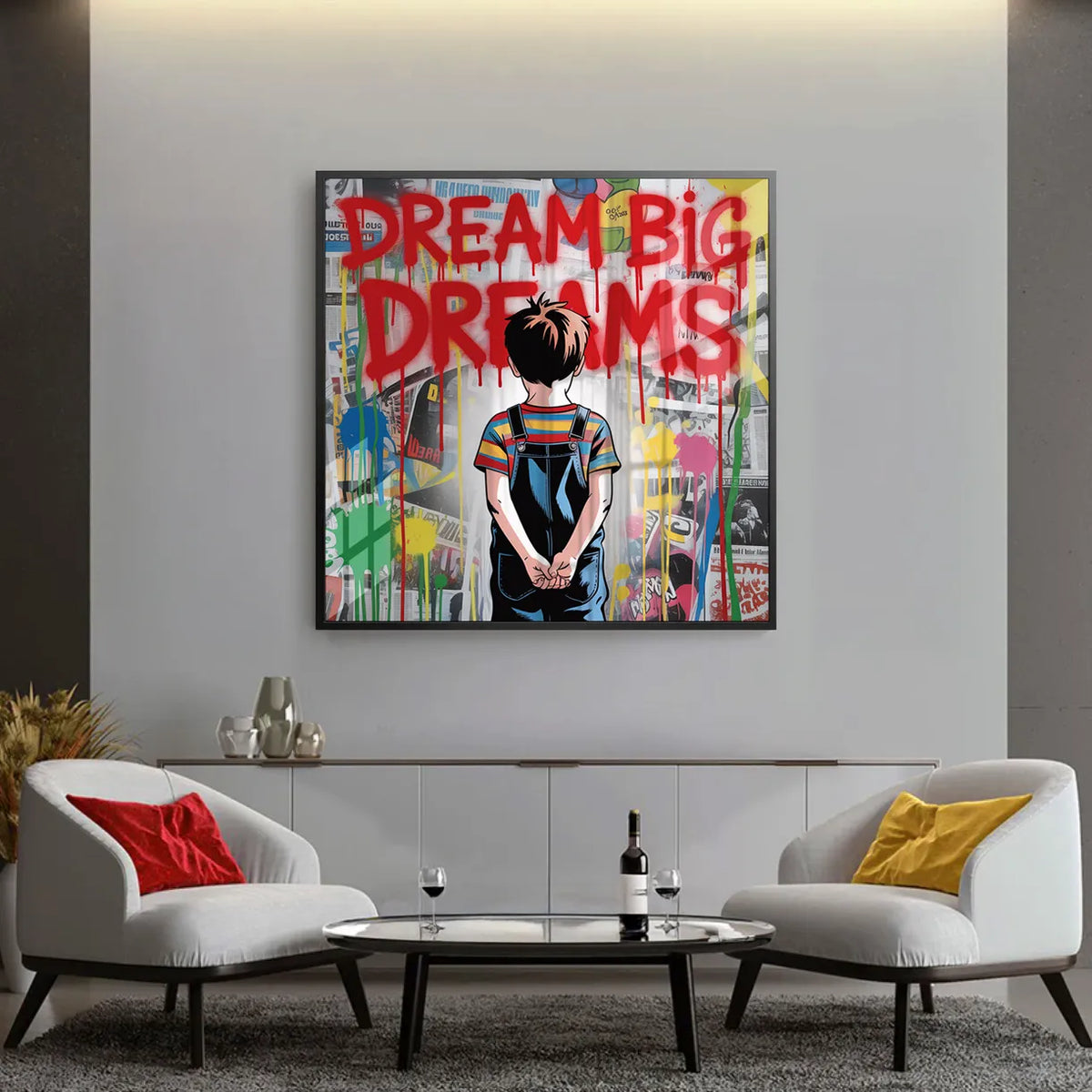 Dream Big Dreams - Fine Art - Jasmineart.ae