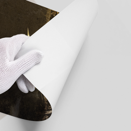 Floating Arabic Script - Poster