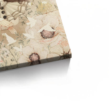 Floral Field Fantasy - Canvas