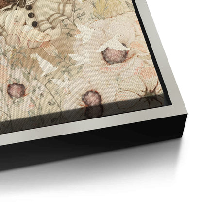 Floral Field Fantasy - Canvas