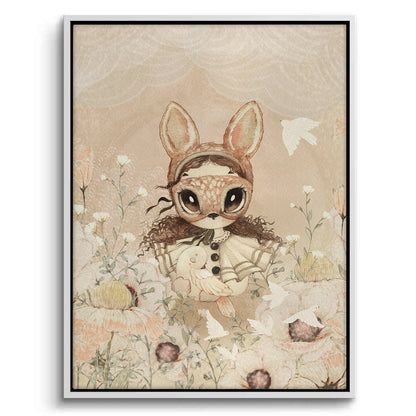 Floral Field Fantasy - Canvas