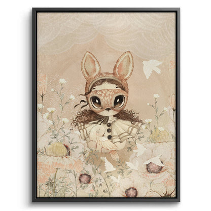 Floral Field Fantasy - Canvas