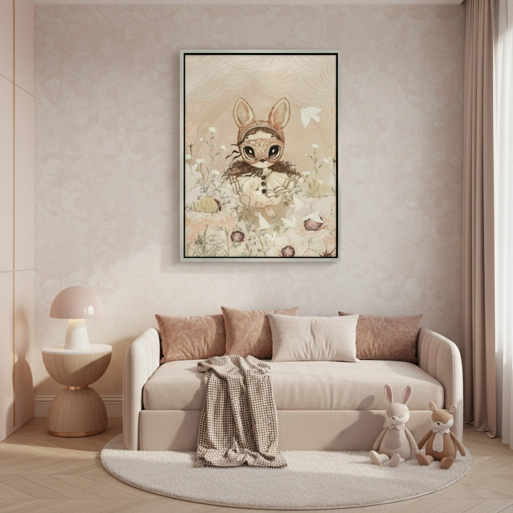 2Floral Field Fantasy - Canvas