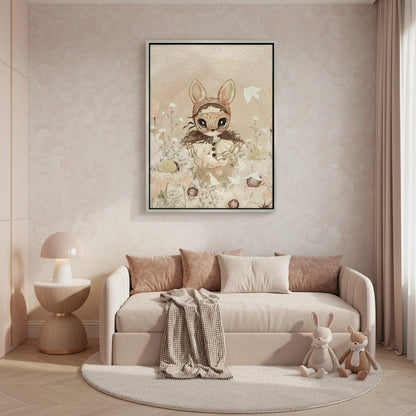 Floral Field Fantasy - Canvas