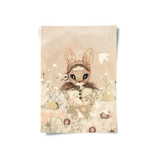 Floral Field Fantasy - Poster