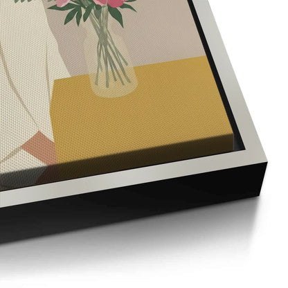 Floral Serenity - Canvas