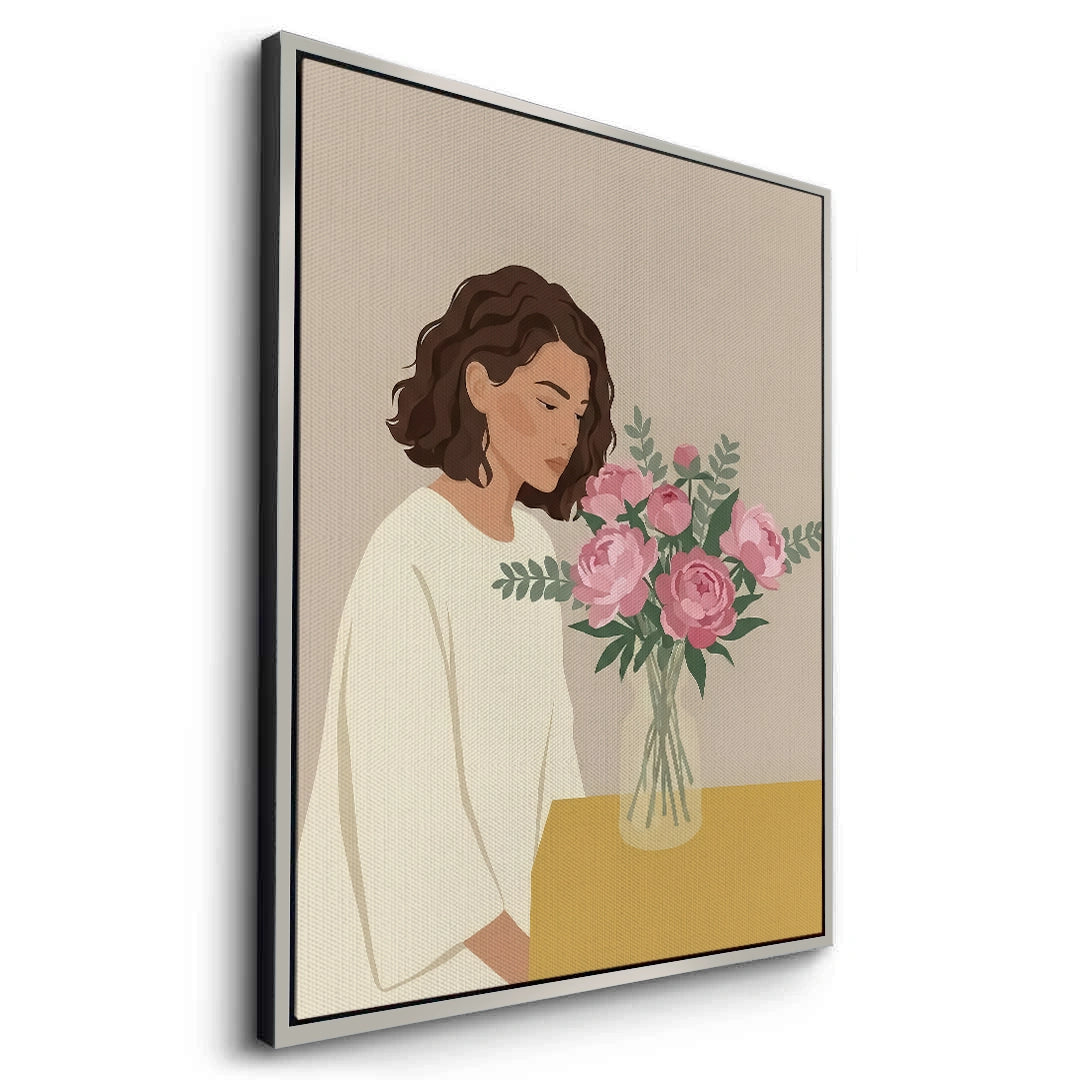 2Floral Serenity - Canvas
