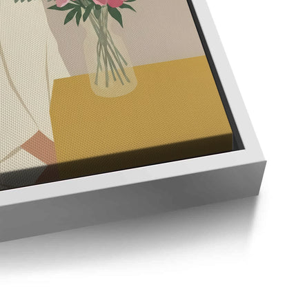 Floral Serenity - Canvas