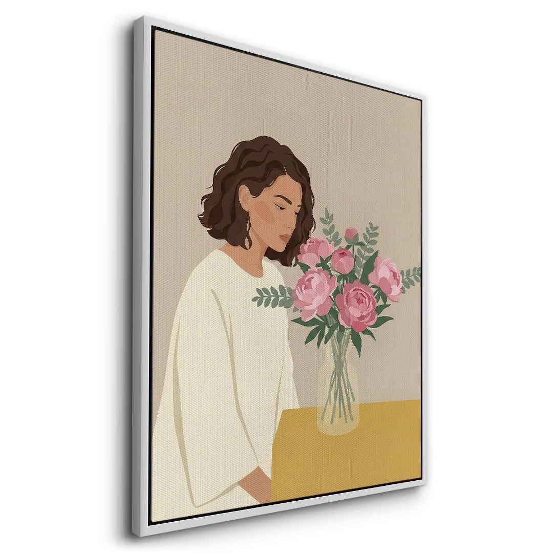 2Floral Serenity - Canvas