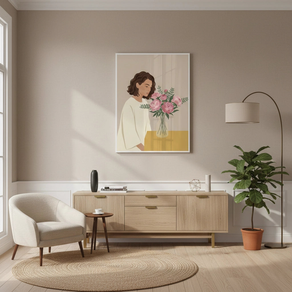 2Floral Serenity - Fine Art