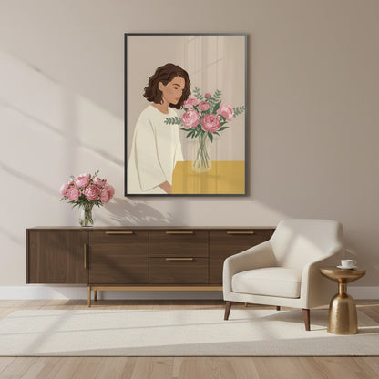 Floral Serenity - Fine Art