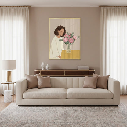 Floral Serenity - Fine Art