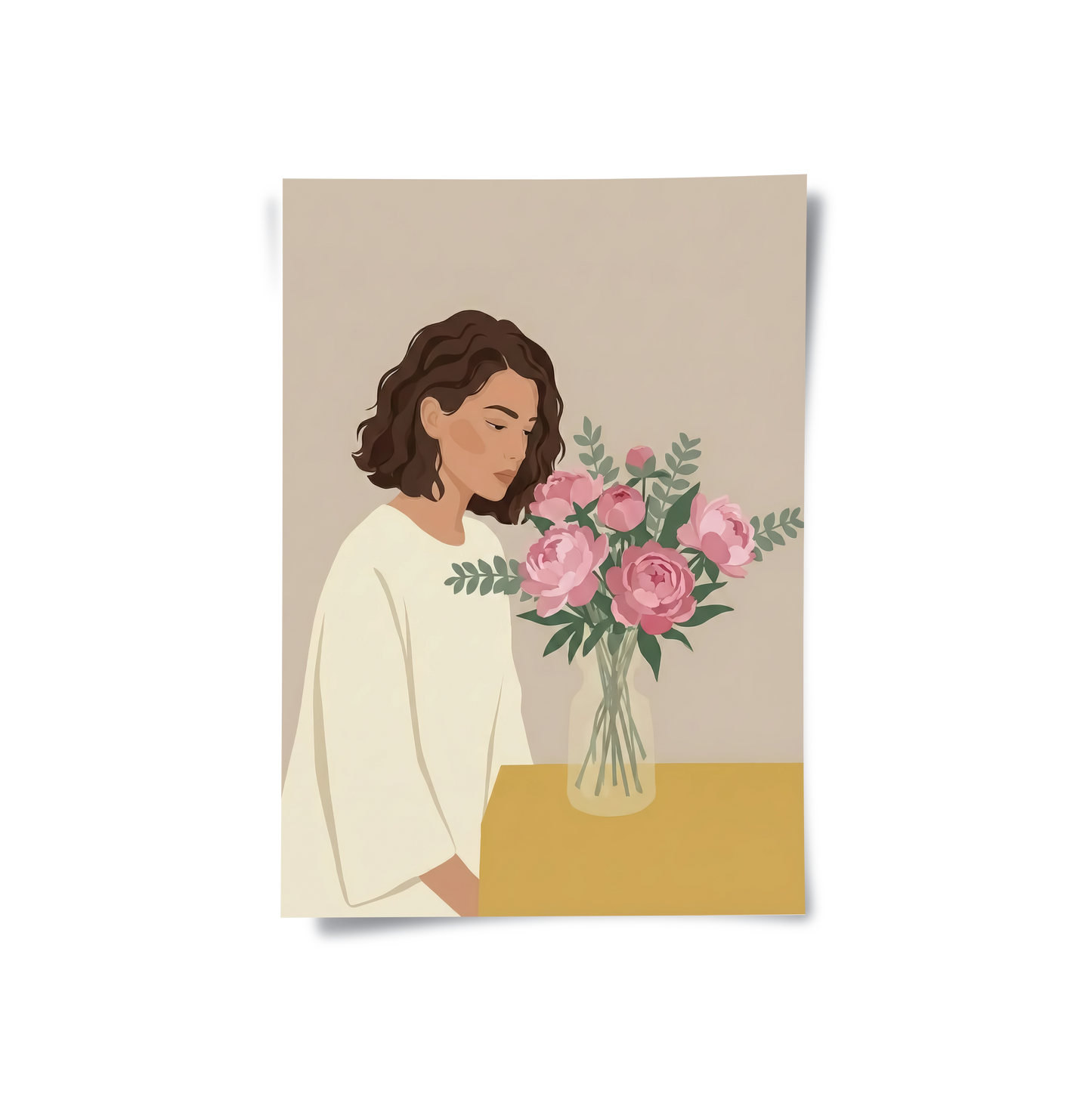 2Floral Serenity - Poster