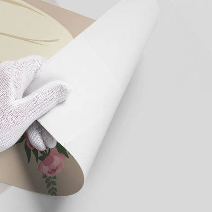 Floral Serenity - Poster