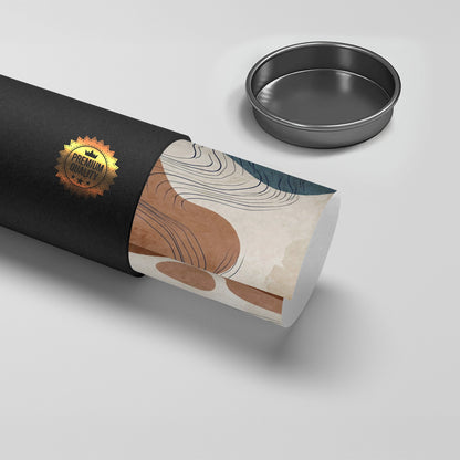 Flowing Lines and Pebbled Shapes - Poster