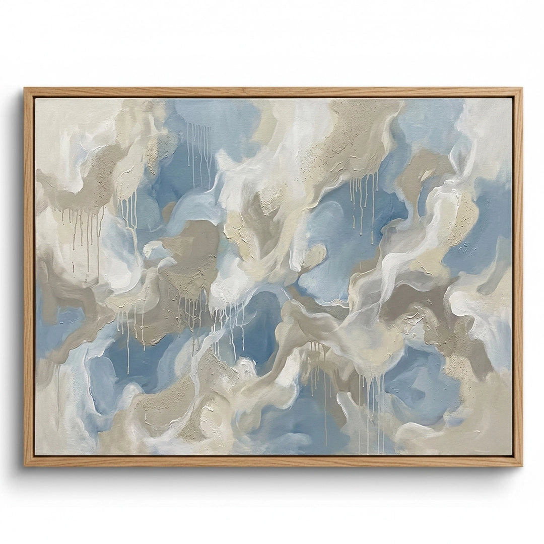 2Fluid Blue Abstract #FBA883