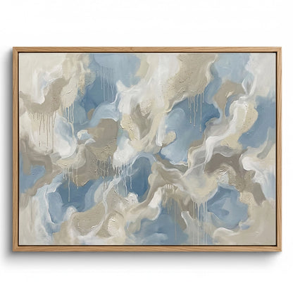 Fluid Blue Abstract #FBA883