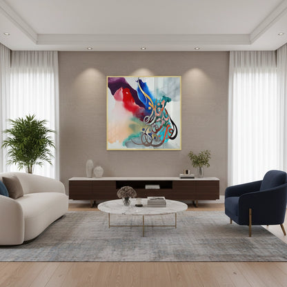 Fluid Script - Fine Art