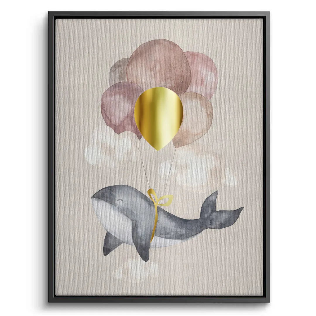 2Flying Whale- Canvas