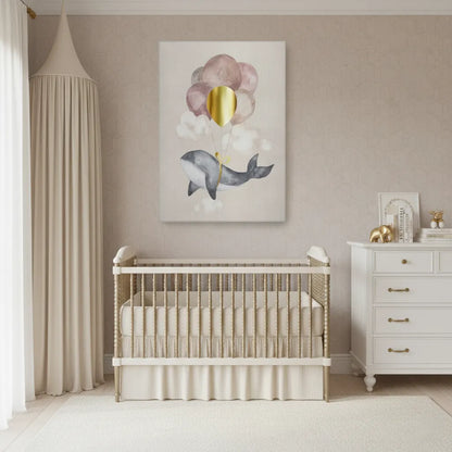 Flying Whale- Canvas