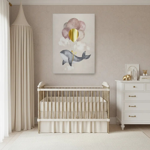 Flying Whale- Canvas