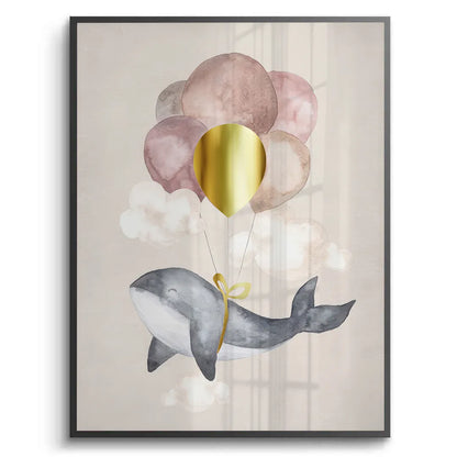 Flying Whale - Fine Art