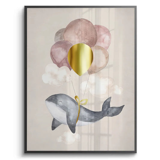Flying Whale - Fine Art