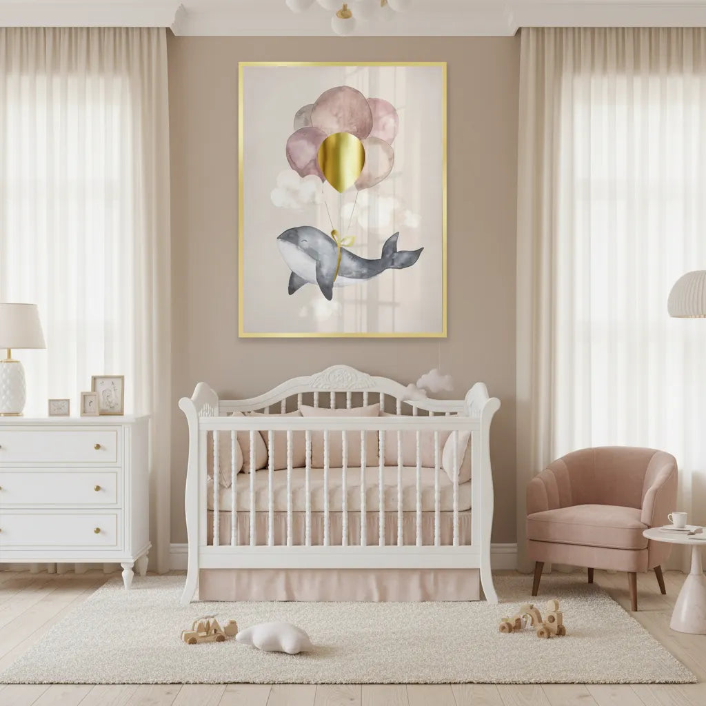 2Flying Whale - Fine Art