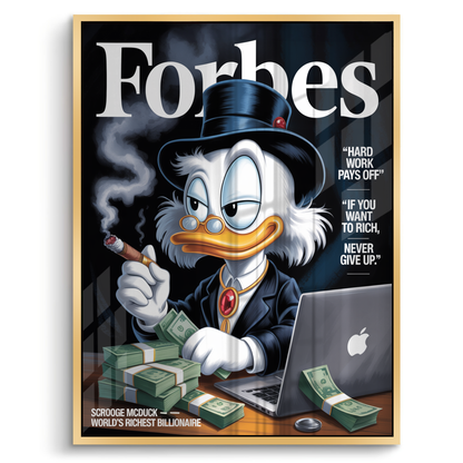 Forbes Scrooge McDuck - Acrylic