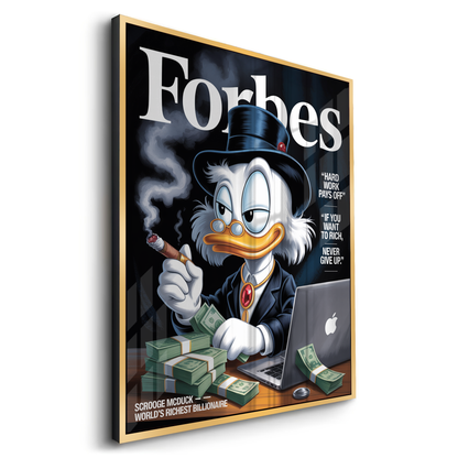 Forbes Scrooge McDuck - Acrylic