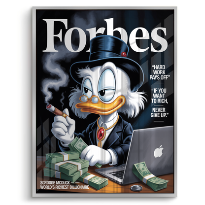 Forbes Scrooge McDuck - Acrylic