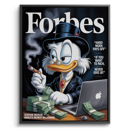 Forbes Scrooge McDuck - Canvas