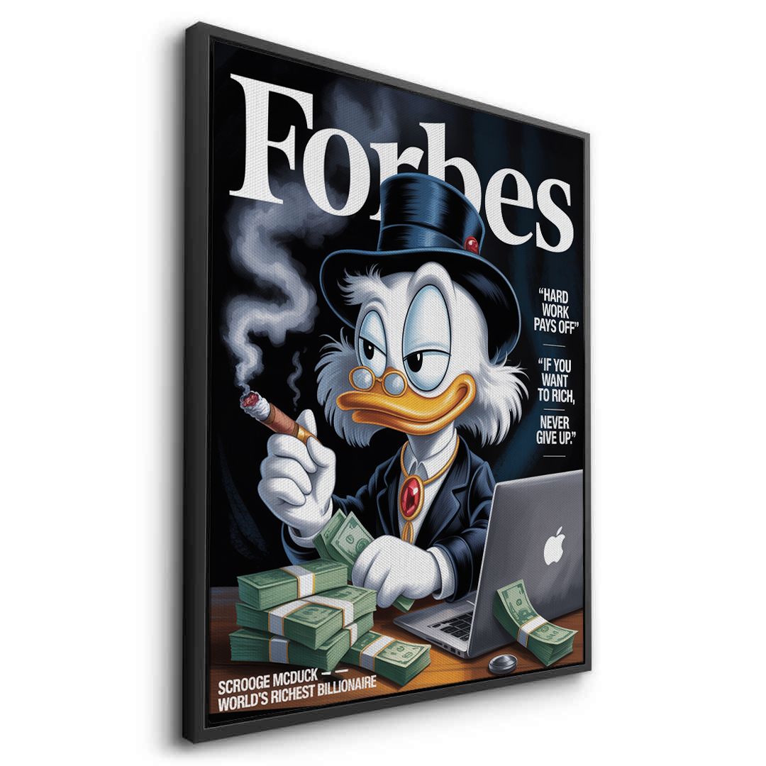 2Forbes Scrooge McDuck - Canvas