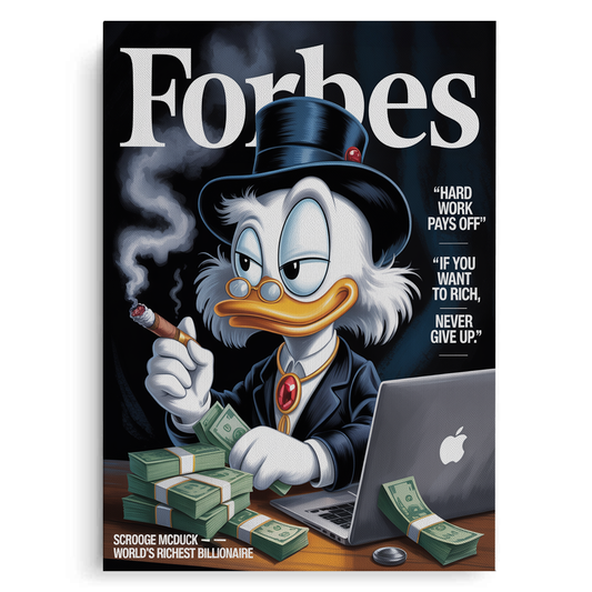 Forbes Scrooge McDuck - Canvas