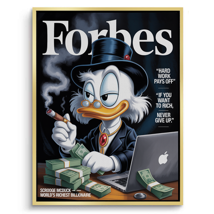 Forbes Scrooge McDuck - Canvas