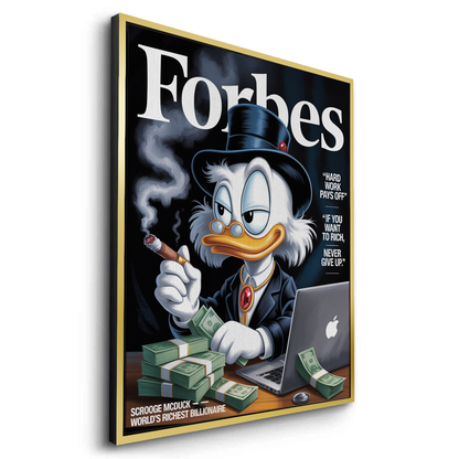 Forbes Scrooge McDuck - Canvas