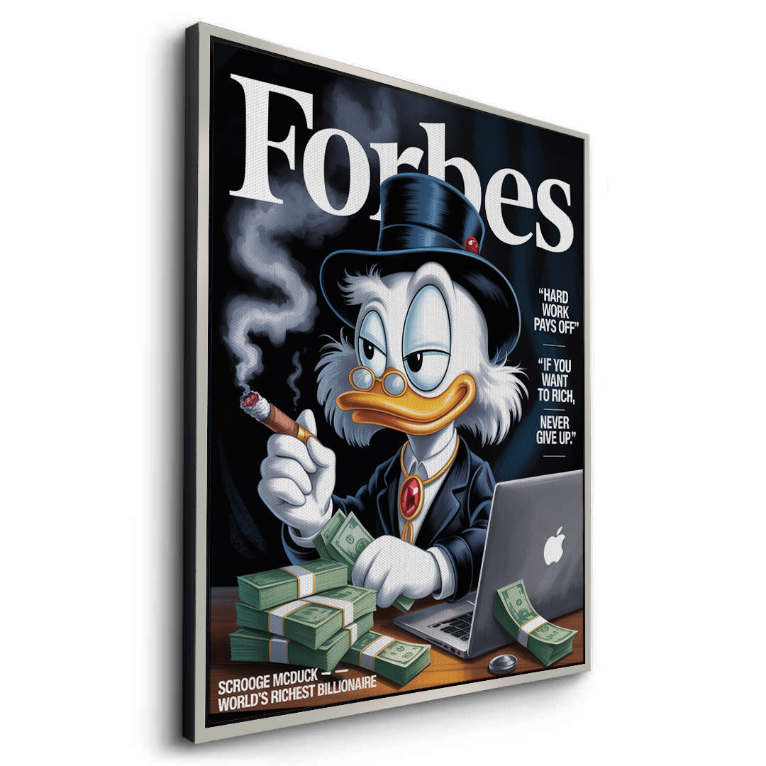 2Forbes Scrooge McDuck - Canvas