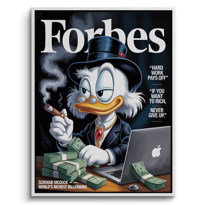 Forbes Scrooge McDuck - Canvas