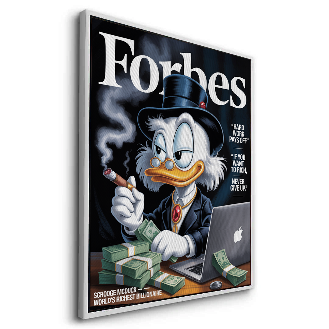 2Forbes Scrooge McDuck - Canvas