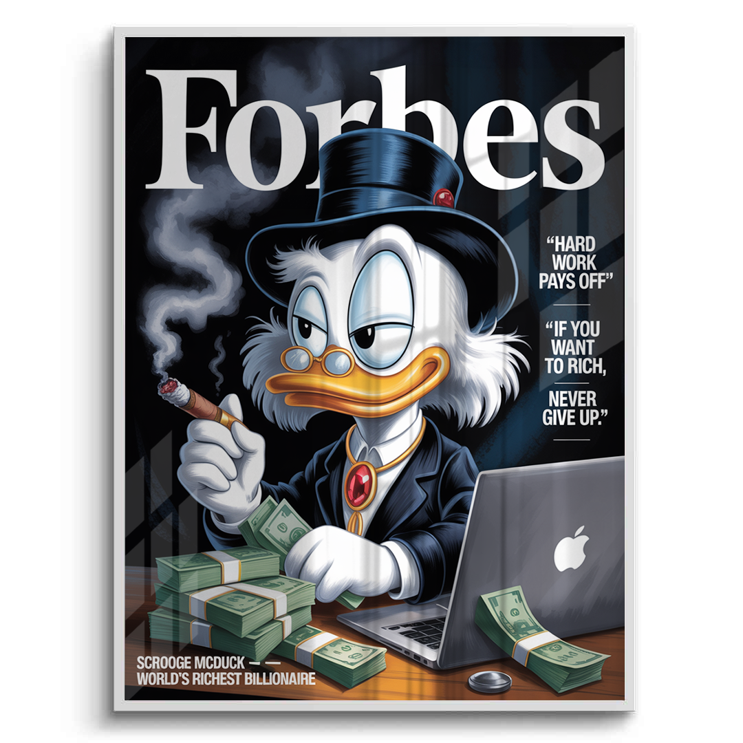 2Forbes Scrooge McDuck - Fine Art