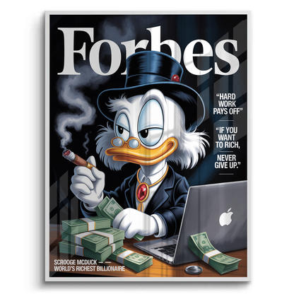 Forbes Scrooge McDuck - Fine Art