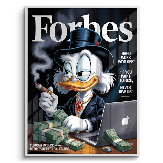 Forbes Scrooge McDuck - Fine Art