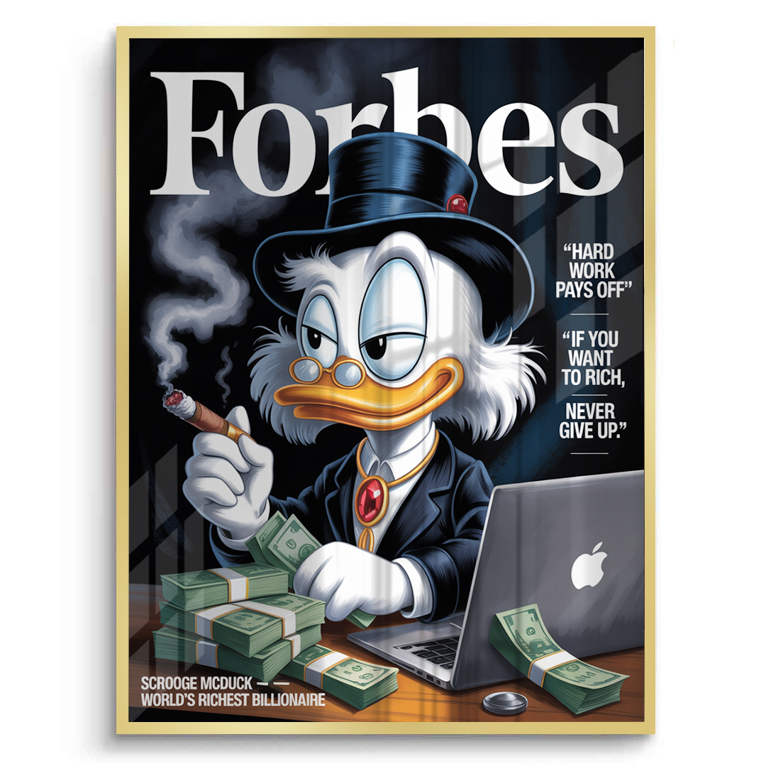 2Forbes Scrooge McDuck - Fine Art