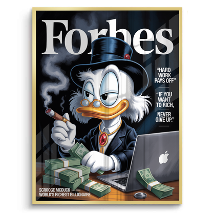 Forbes Scrooge McDuck - Fine Art