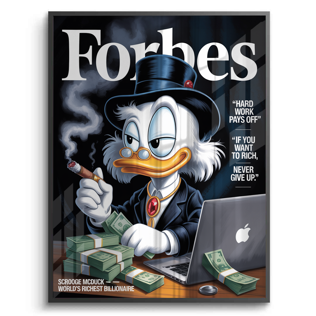 2Forbes Scrooge McDuck - Fine Art