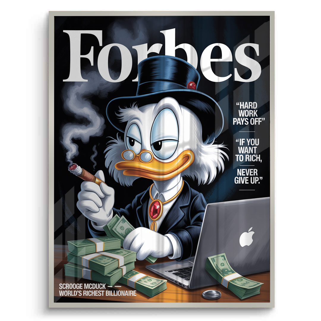 2Forbes Scrooge McDuck - Fine Art